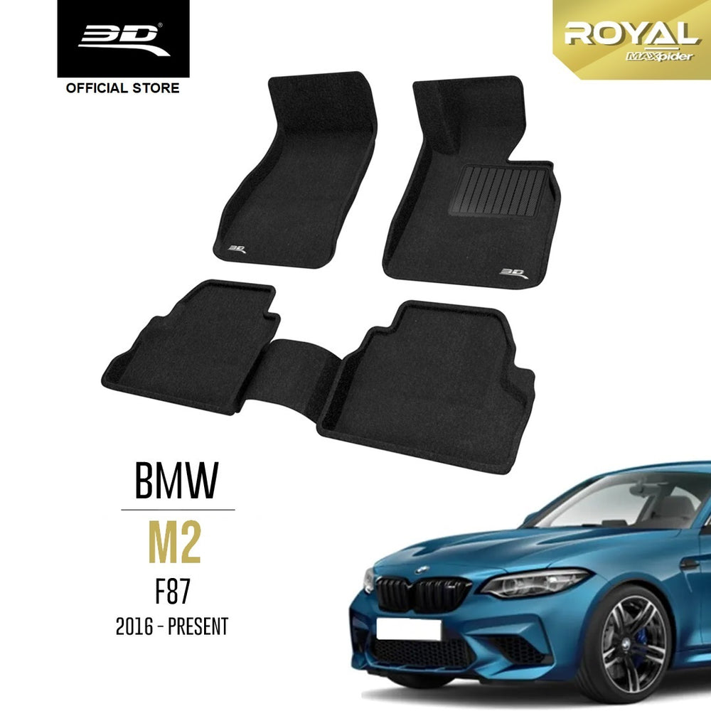 BMW M2 F87 [2016 - PRESENT] - 3D® ROYAL Car Mat