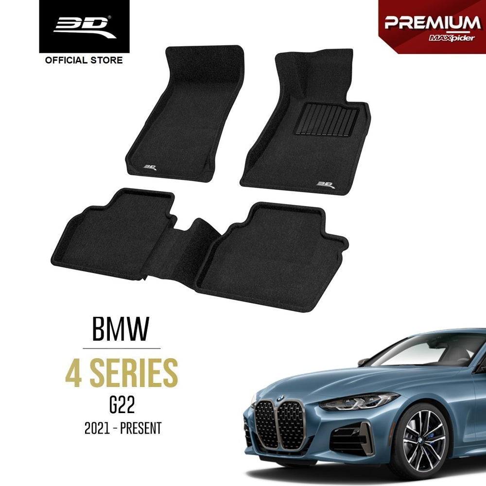 BMW 4 SERIES G22 [2021 - PRESENT] - 3D® PREMIUM Car Mat