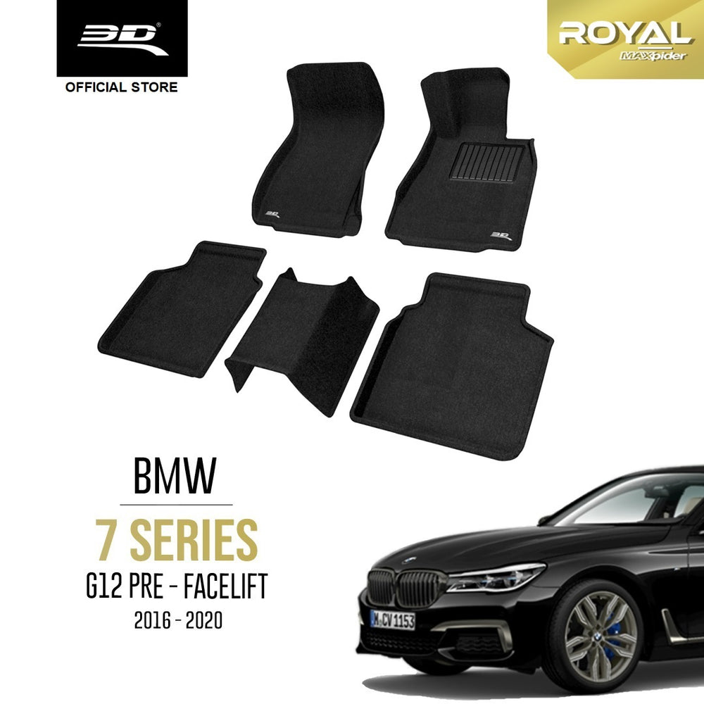 BMW 7 SERIES G12 Pre-Facelift [2016 - 2020] - 3D® ROYAL Car Mat