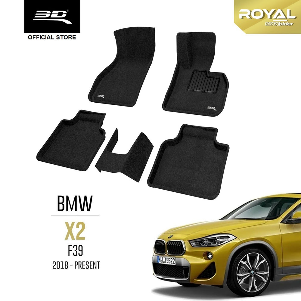 BMW X2 F39 [2018 - 2023] - 3D® ROYAL Car Mat