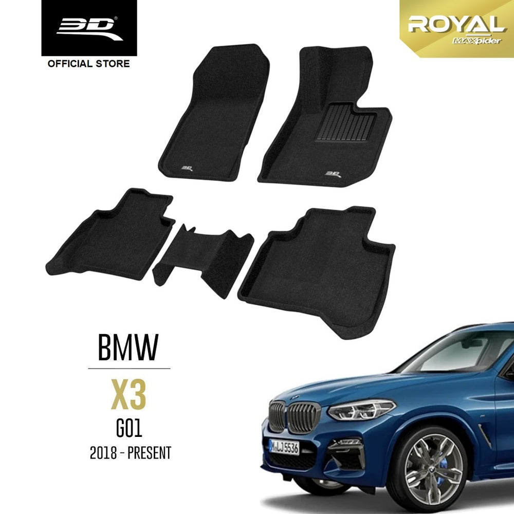 BMW X3 G01 [2018 - PRESENT] - 3D® ROYAL Car Mat
