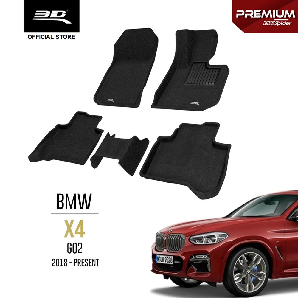 BMW X4 G02 [2018 - PRESENT] - 3D® PREMIUM Car Mat