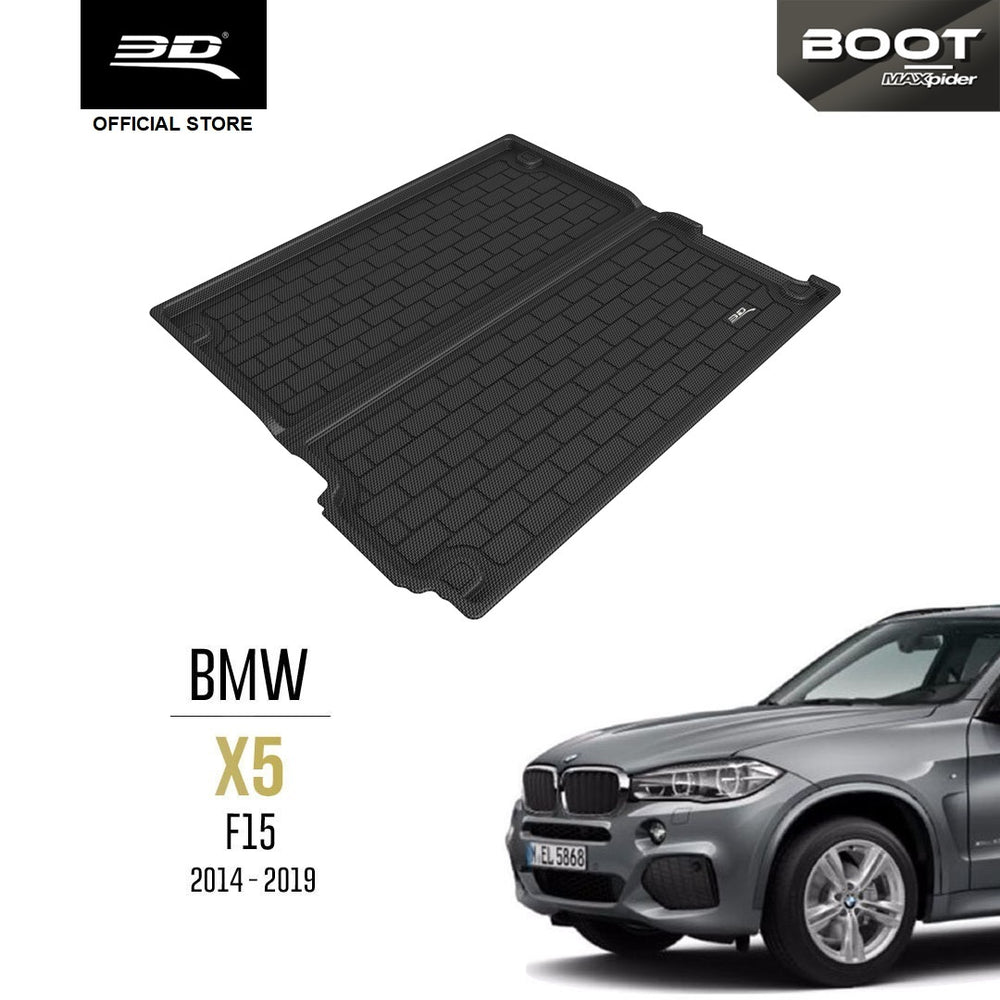 BMW X5 F15 (5 SEATER) [2014 - 2019] - 3D® Boot Liner