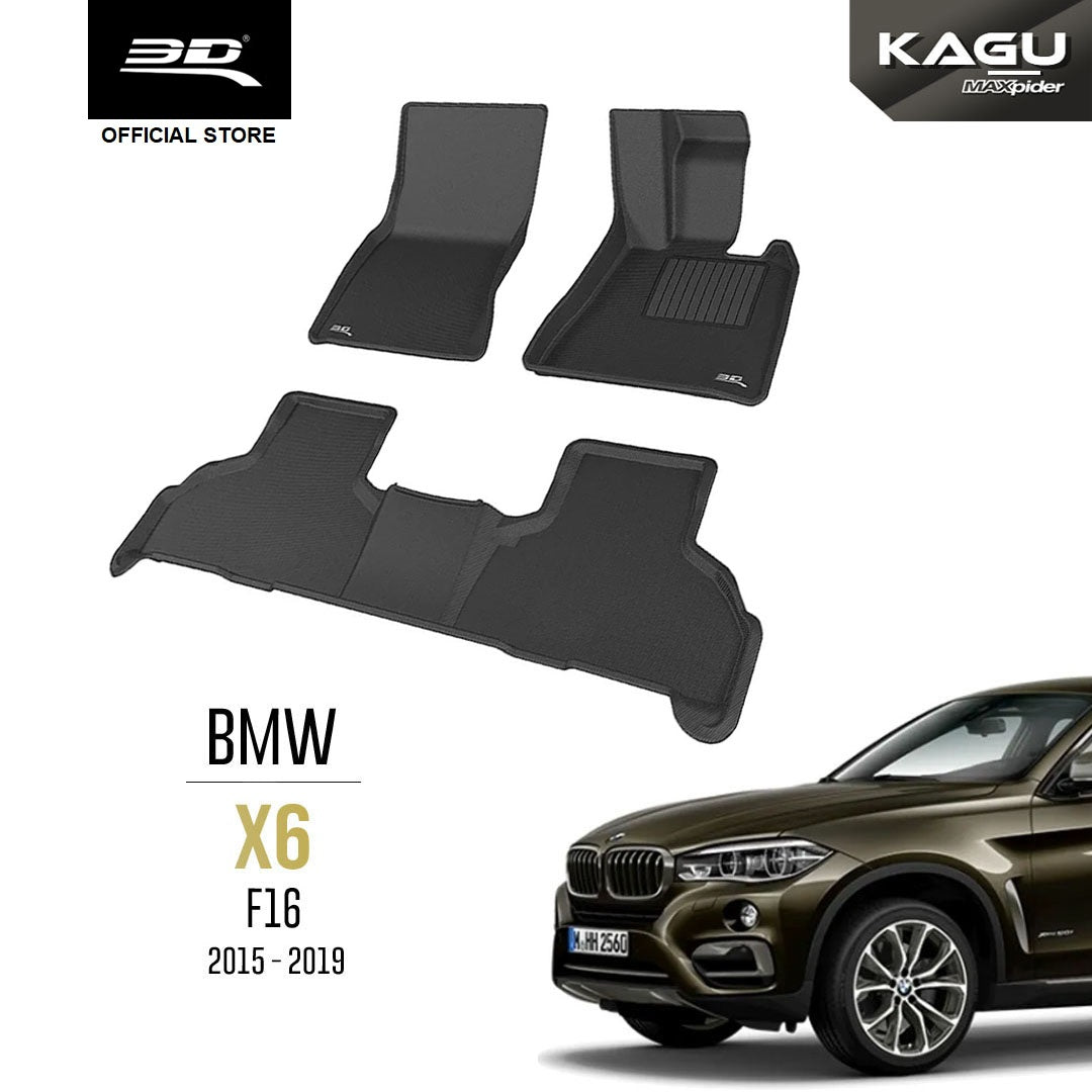 BMW X6 F16 [2015 - 2019] - 3D® KAGU Car Mat