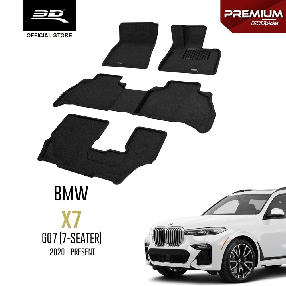BMW X7 G07 (7 SEATER) [2020 - PRESENT] - 3D® PREMIUM Car Mat