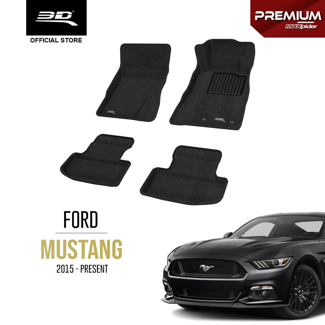 FORD MUSTANG [2015 - PRESENT] - 3D® PREMIUM Car Mat