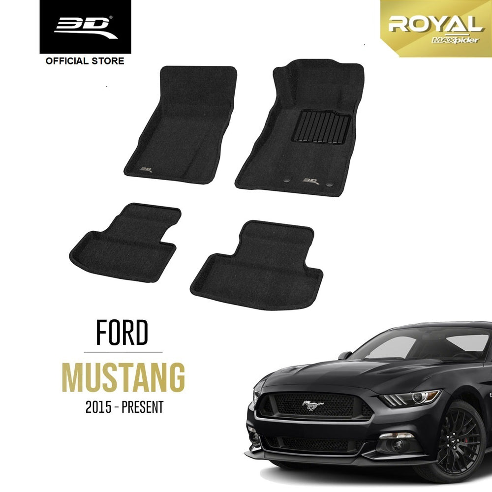 FORD MUSTANG [2015 - PRESENT] - 3D® ROYAL Car Mat