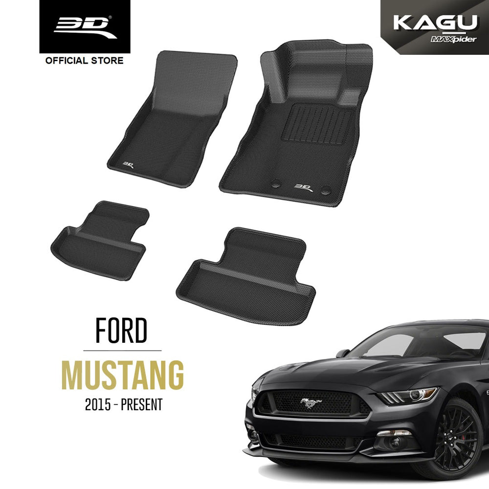 FORD MUSTANG [2015 - PRESENT] - 3D® KAGU Car Mat