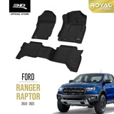 FORD RANGER RAPTOR [2018 - PRESENT] - 3D® ROYAL Car Mat
