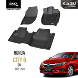 HONDA CITY 6 [2014 - 2019] - 3D® KAGU Car Mat