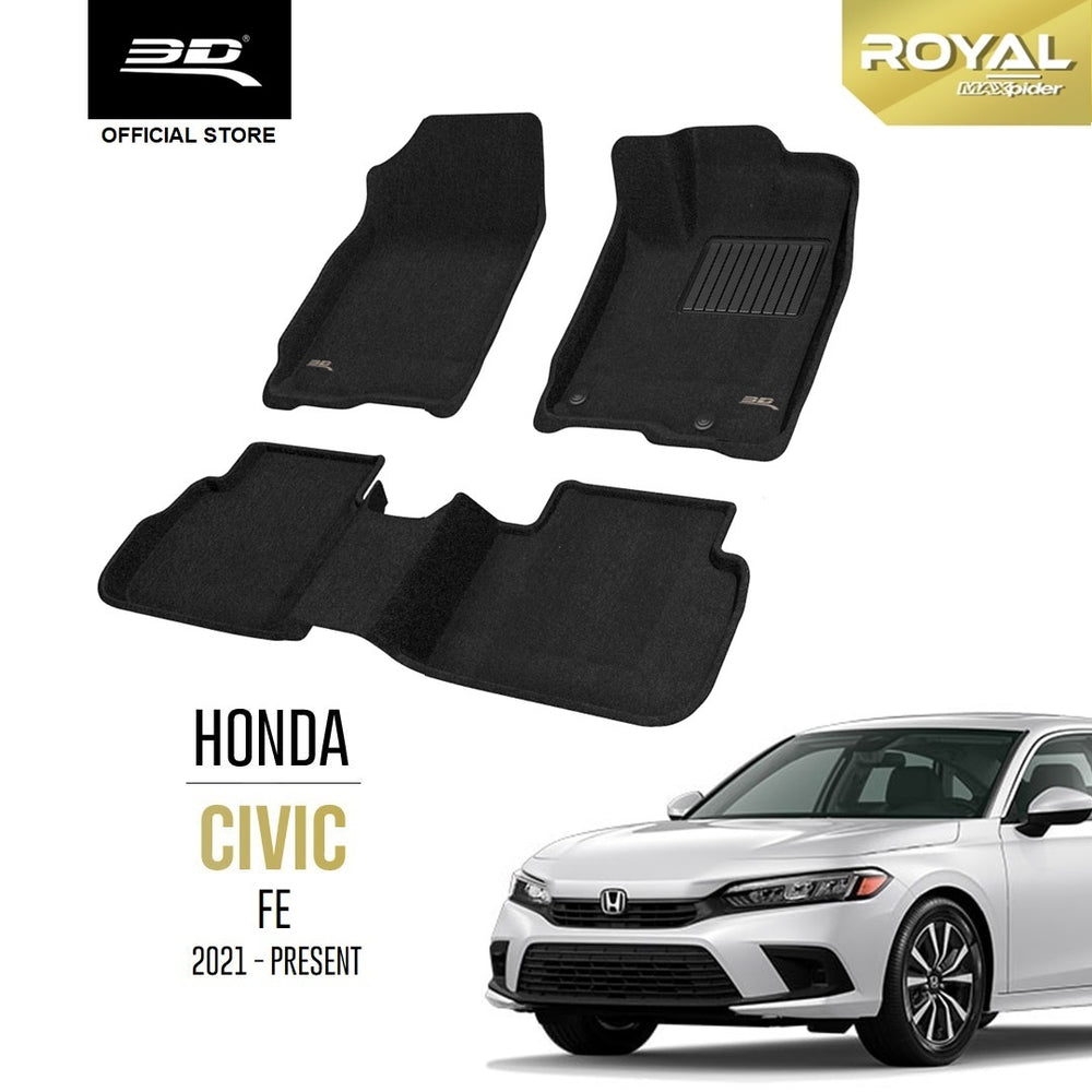 HONDA CIVIC FE [2022 - PRESENT] - 3D® ROYAL Car Mat