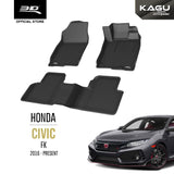 HONDA CIVIC FK [2016 - PRESENT] - 3D® KAGU Car Mat
