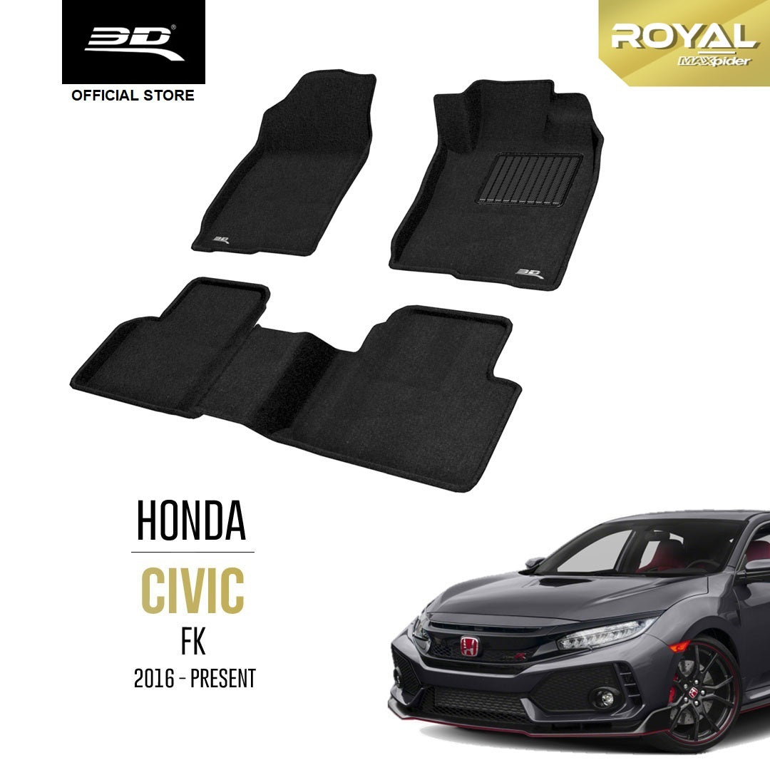 HONDA CIVIC FK8 [2016 - 2023] - 3D® ROYAL Car Mat