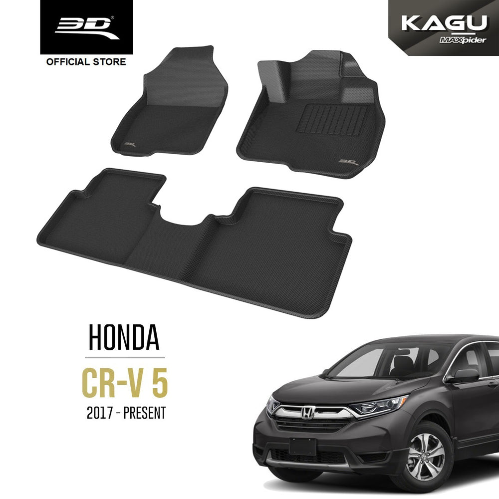 HONDA CRV 5 (5 SEATER) [2017 - PRESENT] - 3D® KAGU Car Mat
