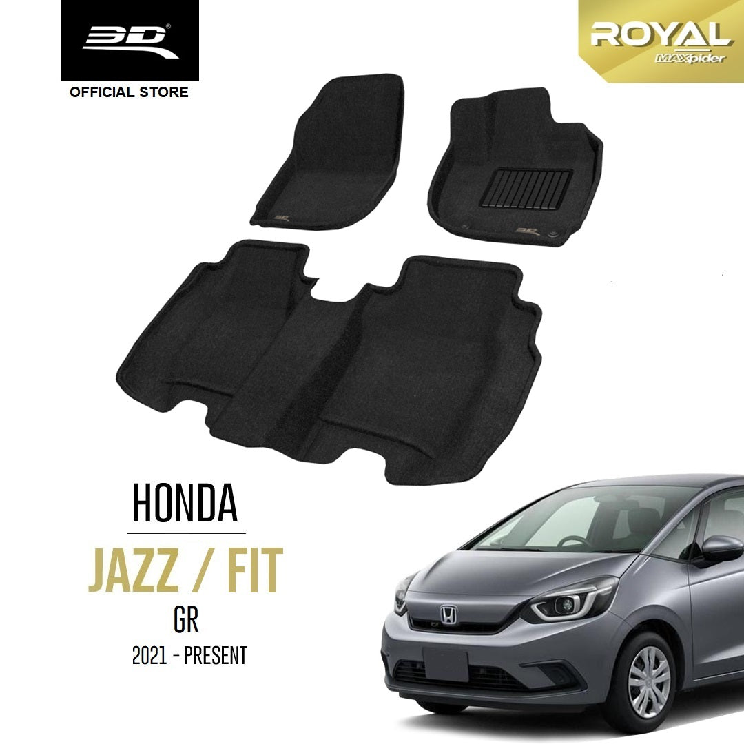 HONDA JAZZ / FIT GR [2021 - PRESENT]  - 3D® ROYAL Car Mat