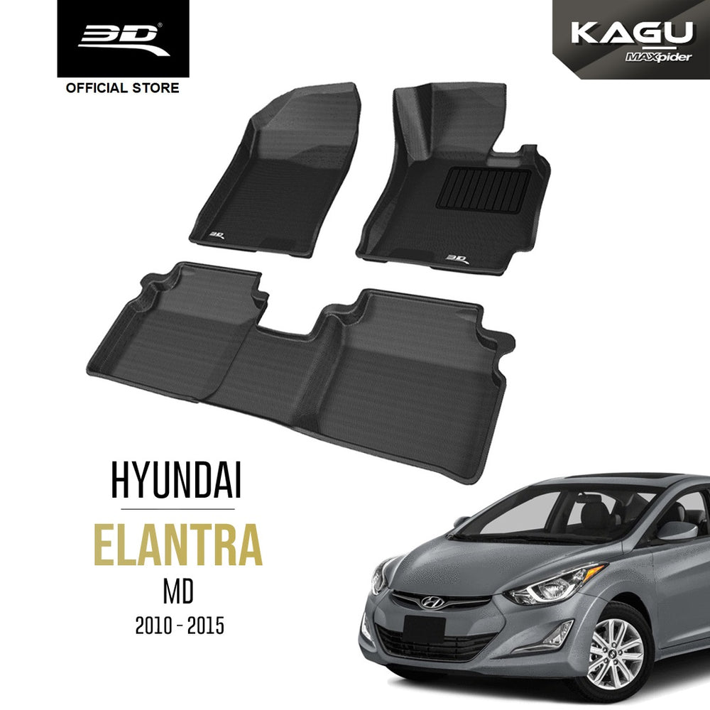 HYUNDAI ELANTRA MD [2010 - 2015]  - 3D® KAGU Car Mat