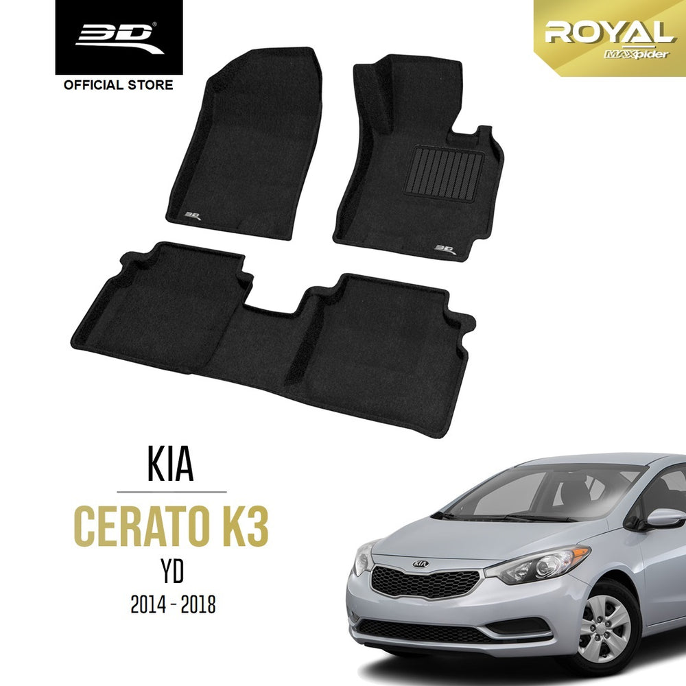 KIA CERATO [2014 - 2018]  - 3D® ROYAL Car Mat