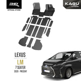 LEXUS LM (7 SEATER) [2020 - PRESENT] - 3D® KAGU Car Mat