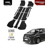 LEXUS LM (7 SEATER) [2020 - PRESENT] - 3D® PREMIUM Car Mat