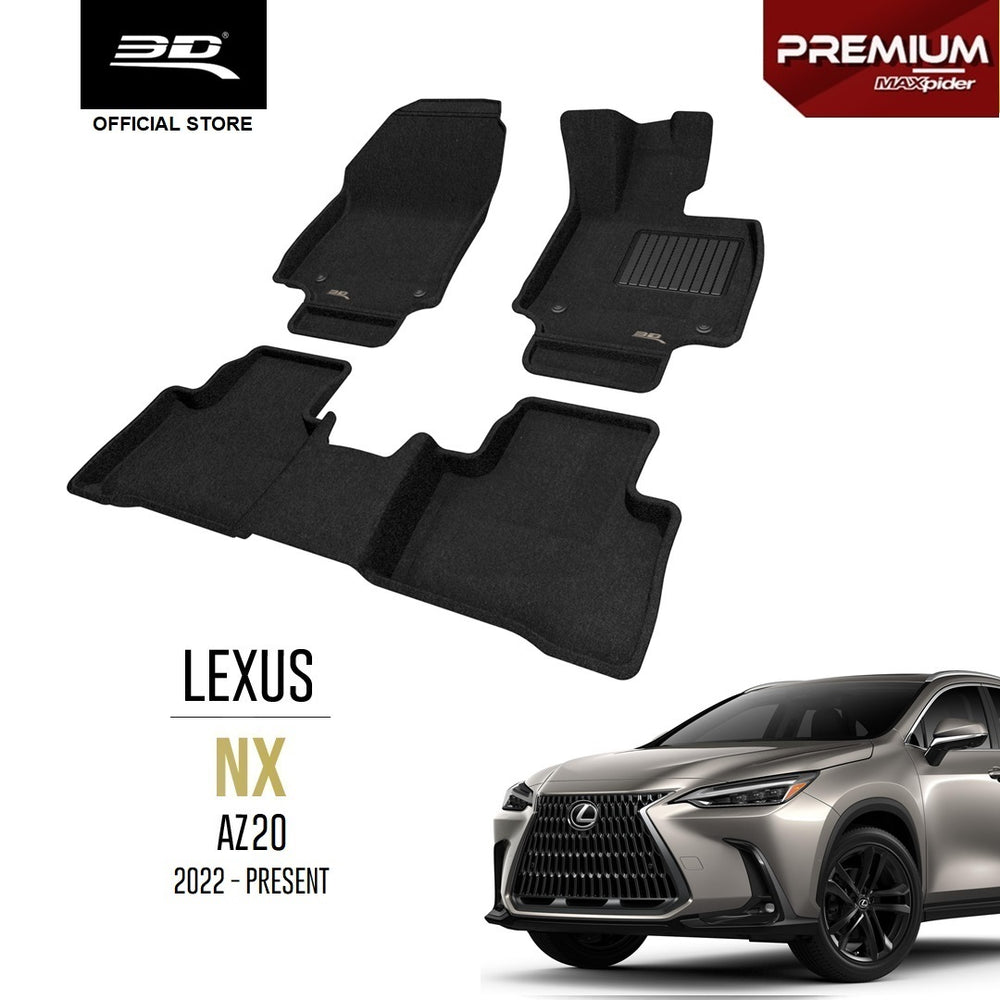 LEXUS NX AZ20 [2022 - PRESENT] - 3D® PREMIUM Car Mat