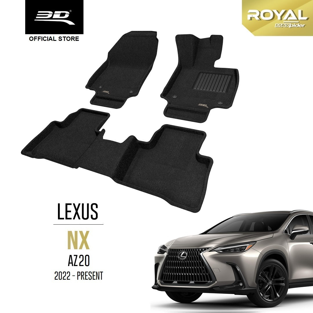 LEXUS NX AZ20 [2022 - PRESENT] - 3D® ROYAL Car Mat