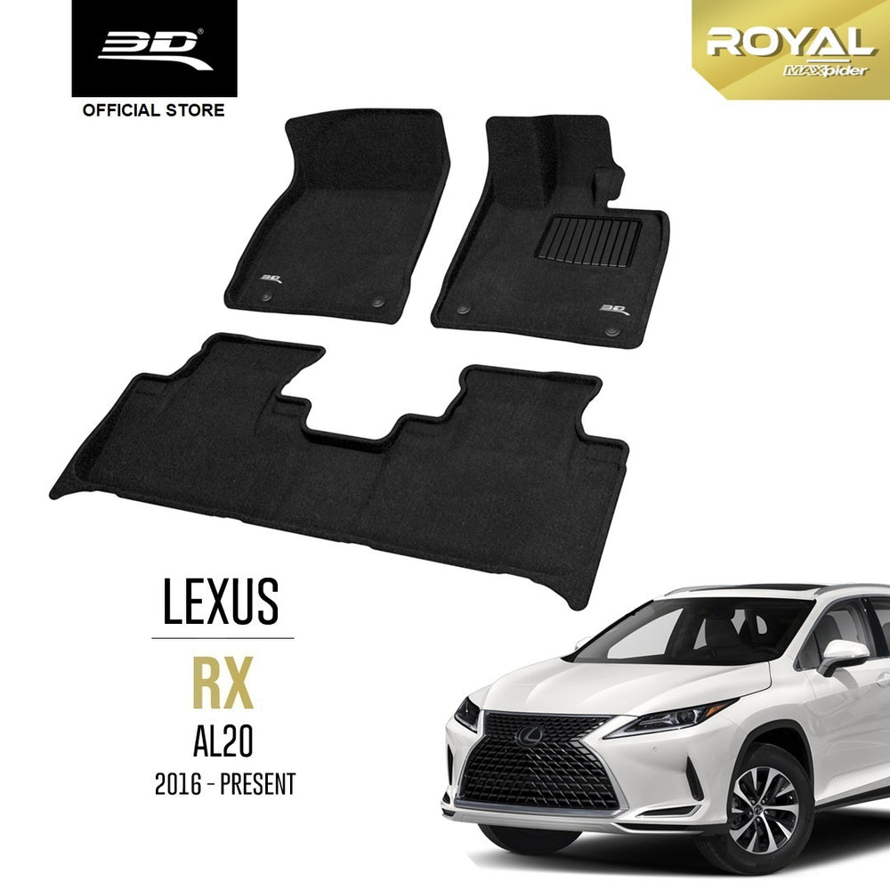 LEXUS RX [2016 - 2022] - 3D® ROYAL Car Mat