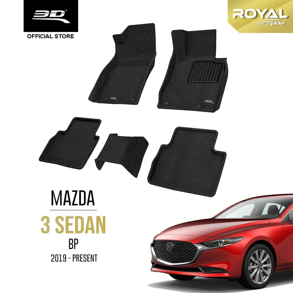 MAZDA 3 SEDAN [2019 - PRESENT] - 3D® ROYAL Car Mat
