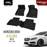 MERCEDES BENZ A CLASS W176 [2012 – 2018] - 3D® PREMIUM Car Mat