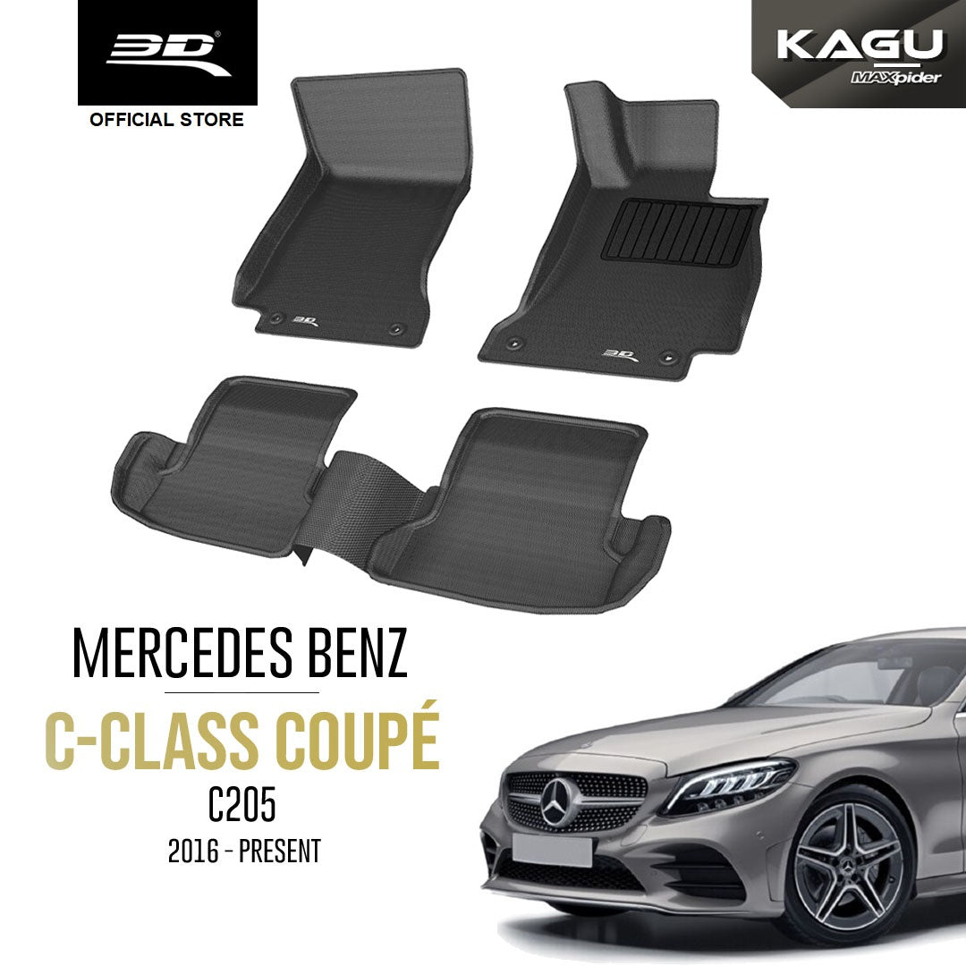 MERCEDES BENZ C Coupé C205 [2016 - PRESENT] - 3D® KAGU Car Mat