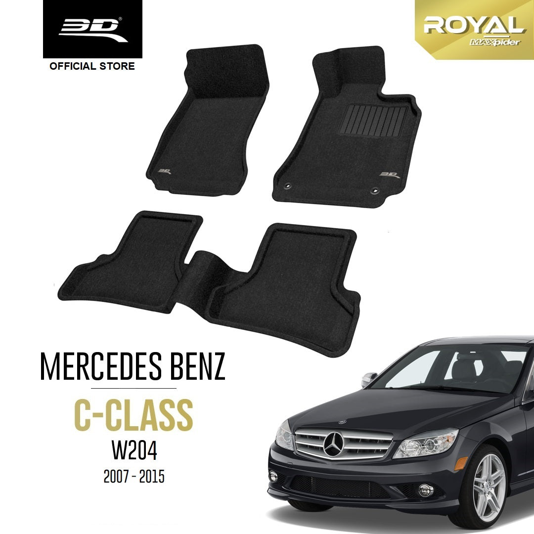 MERCEDES BENZ C CLASS W204 [2007 - 2015] - 3D® ROYAL Car Mat