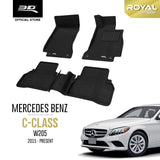MERCEDES BENZ C CLASS W205 [2015 - 2021] - 3D® ROYAL  Car Mat