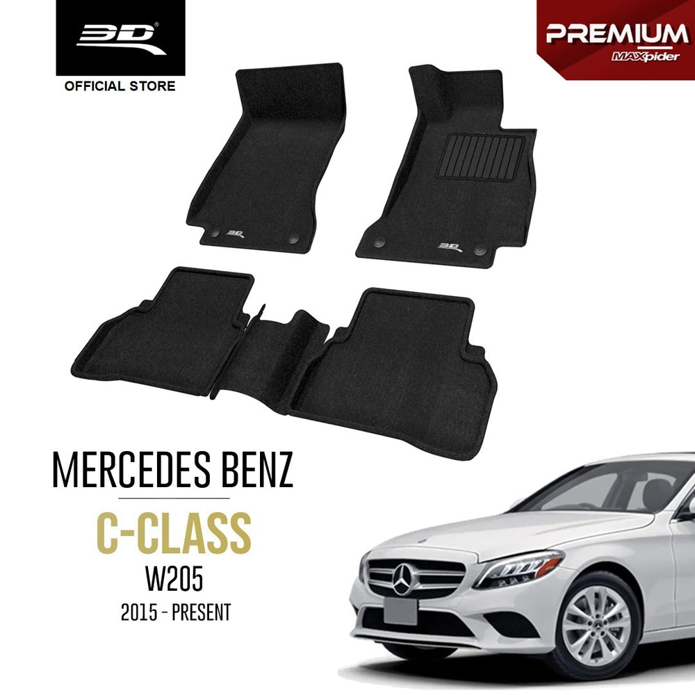 MERCEDES BENZ C CLASS W205 [2015 - 2021] - 3D® PREMIUM Car Mat