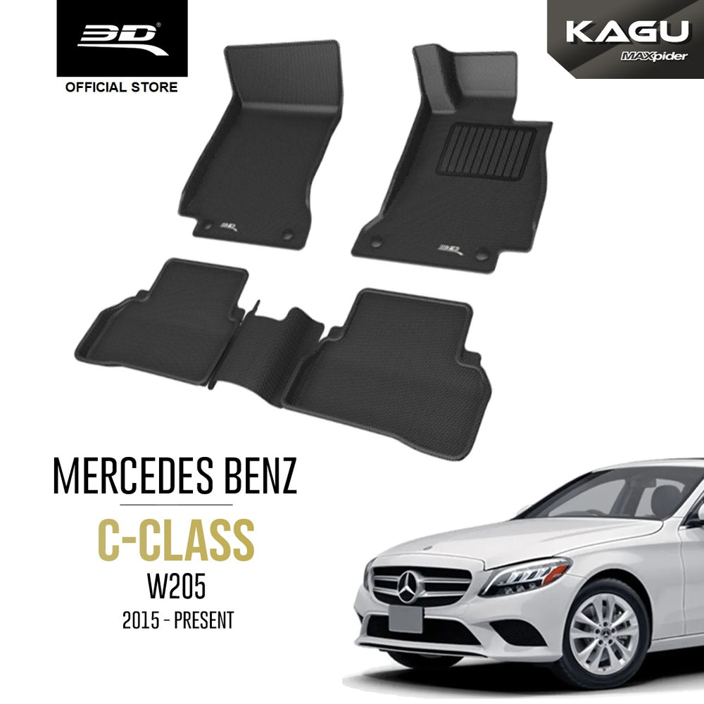 MERCEDES BENZ C CLASS W205 [2015 - 2021] - 3D® KAGU Car Mat