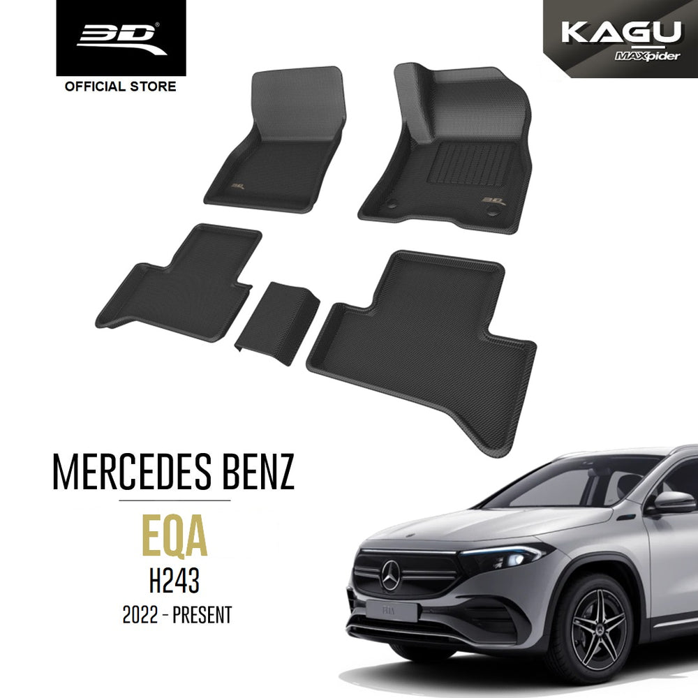 MERCEDES BENZ EQA H243 [2022 - PRESENT] - 3D® KAGU Car Mat