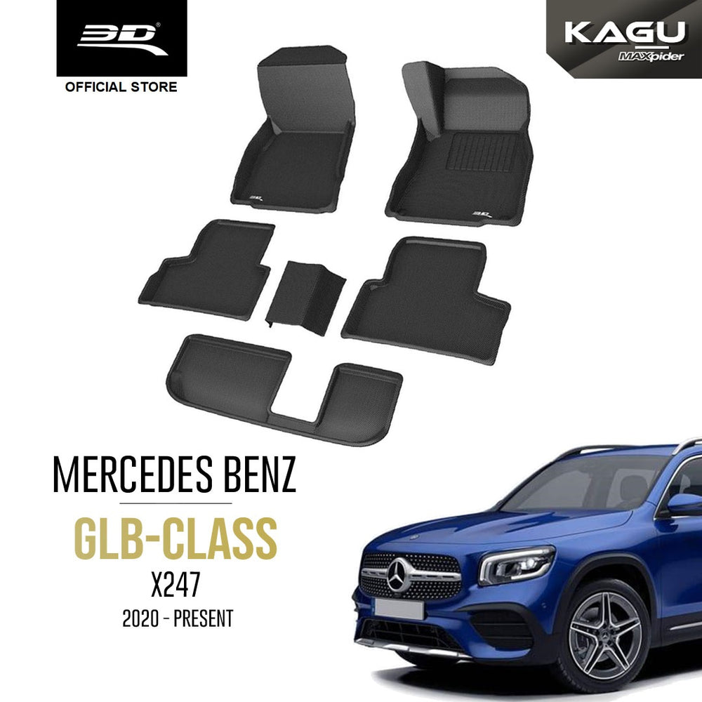 MERCEDES BENZ GLB X247 [2020 - PRESENT] - 3D® KAGU Car Mat