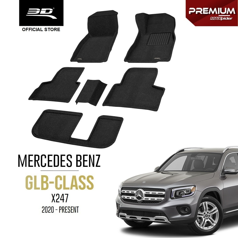 MERCEDES BENZ GLB X247 [2020 - PRESENT] - 3D® PREMIUM Car Mat