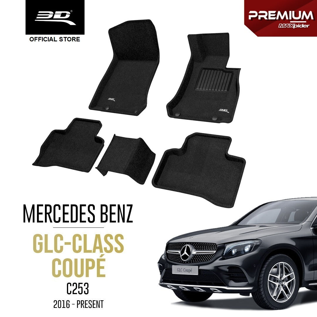 MERCEDES BENZ GLC Coupé C253 [2016 - 2023] - 3D® PREMIUM Car Mat