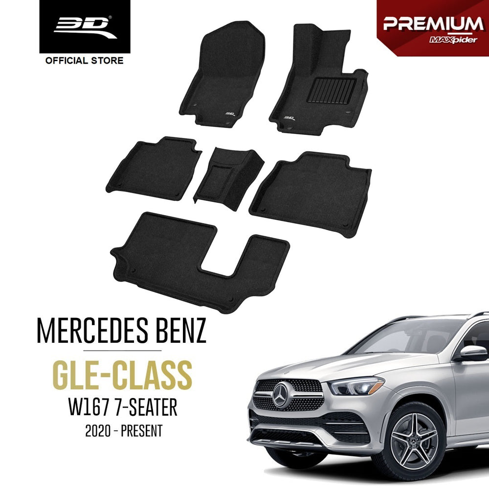 MERCEDES BENZ GLE W167 7-Seater [2020 - PRESENT] - 3D® PREMIUM  Car Mat