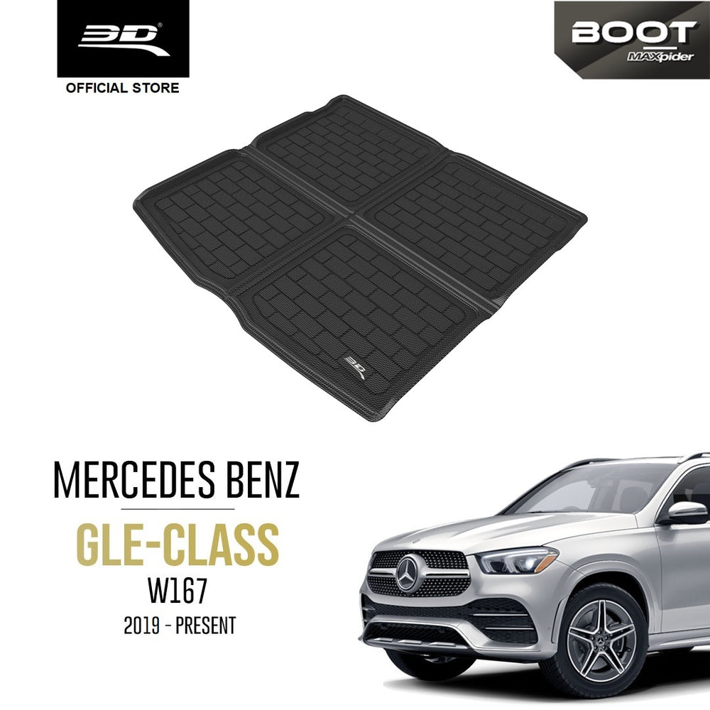 MERCEDES BENZ GLE W167 (5 SEATER) [2019 - PRESENT] - 3D® Boot Liner