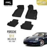 PORSCHE 911 (991.1/991.2) [2011 - 2019] - 3D® ROYAL Car Mat