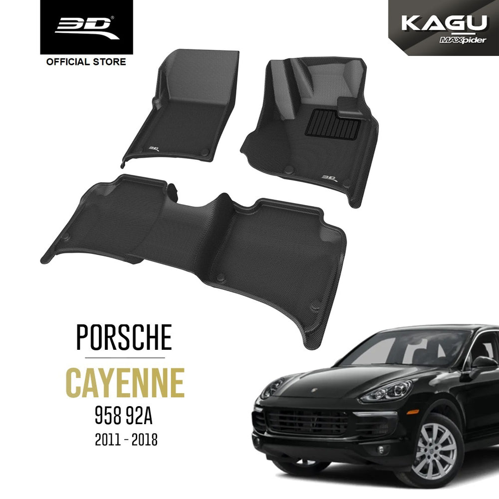 PORSCHE CAYENNE 958 92A [2011 - 2018] - 3D® KAGU Car Mat