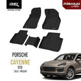 PORSCHE CAYENNE 9Y0 [2018 - PRESENT] - 3D® PREMIUM Car Mat