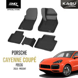 PORSCHE CAYENNE Coupé PO536 [2019 - PRESENT] - 3D® KAGU Car Mat