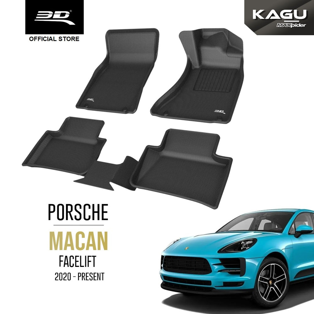 PORSCHE MACAN [2020 - PRESENT] - 3D® KAGU Car Mat