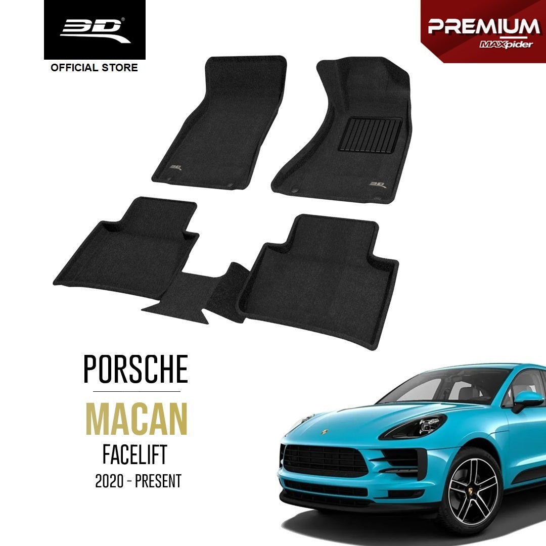 PORSCHE MACAN [2020 - PRESENT] - 3D® PREMIUM Car Mat