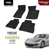 PORSCHE PANAMERA G1 (970) [2010 - 2016] - 3D® PREMIUM Car Mat
