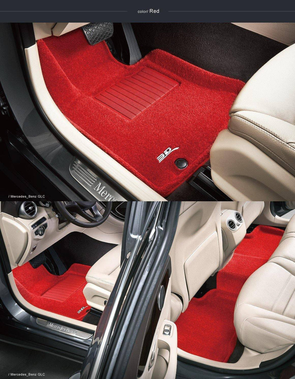 MERCEDES BENZ GLE W167 7-Seater [2020 - PRESENT] - 3D® Premium Car Mat - 3D Mats Malaysia  